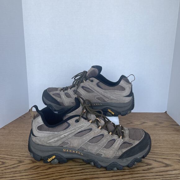 Merrel Moab 3 Men's hiking waterproof shoe pig suade size 13 - Picture 2 of 9